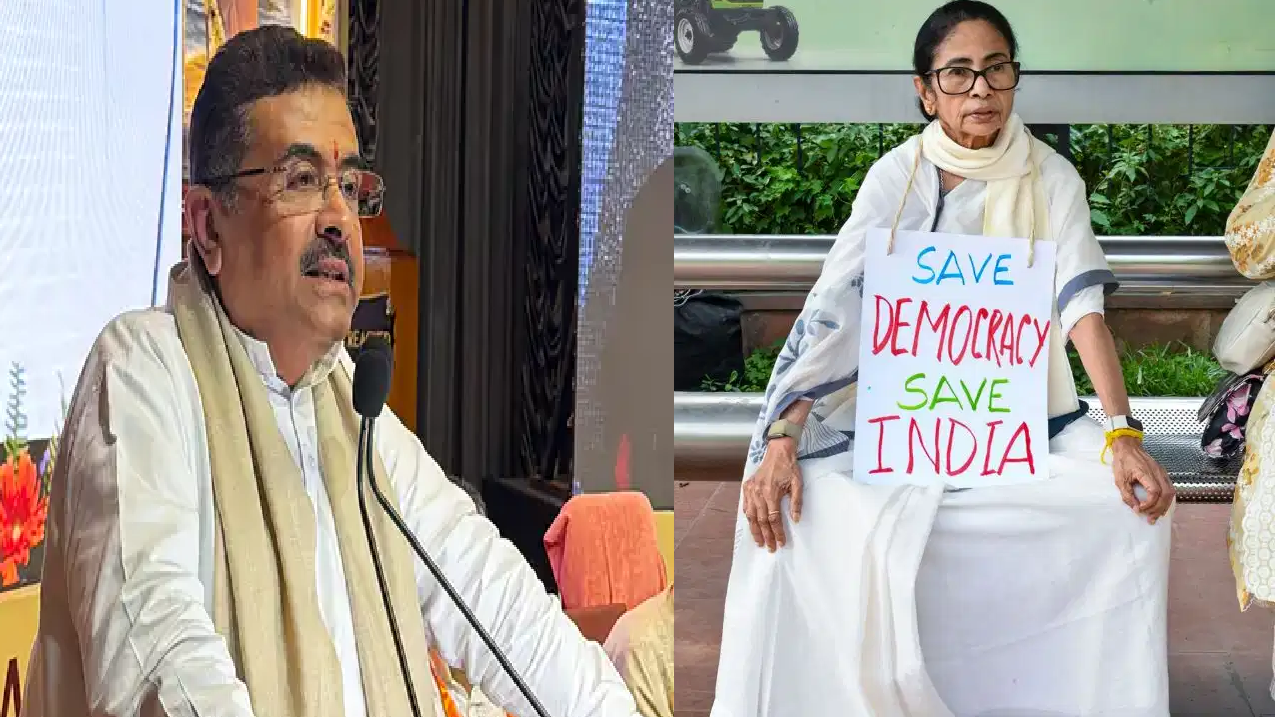 ‘ममता बनर्जी के हाथ में थमाना होगा कटोरा!’ निकाय चुनाव से पहले मुख्यमंत्री शुभेंदु का बड़ा बयान ‘ममता बनर्जी के हाथ में थमाना होगा कटोरा!’ निकाय चुनाव से पहले मुख्यमंत्री शुभेंदु का बड़ा बयान