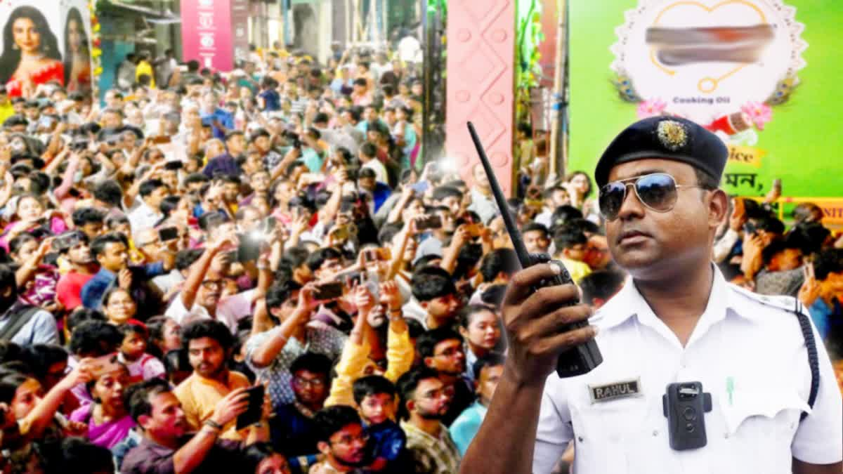 दुर्गा पूजा की खरीदारी के बीच कोलकाता की सड़कों पर भारी ट्रैफिक जाम, लालबाजार ने उठाए सख्त कदम!