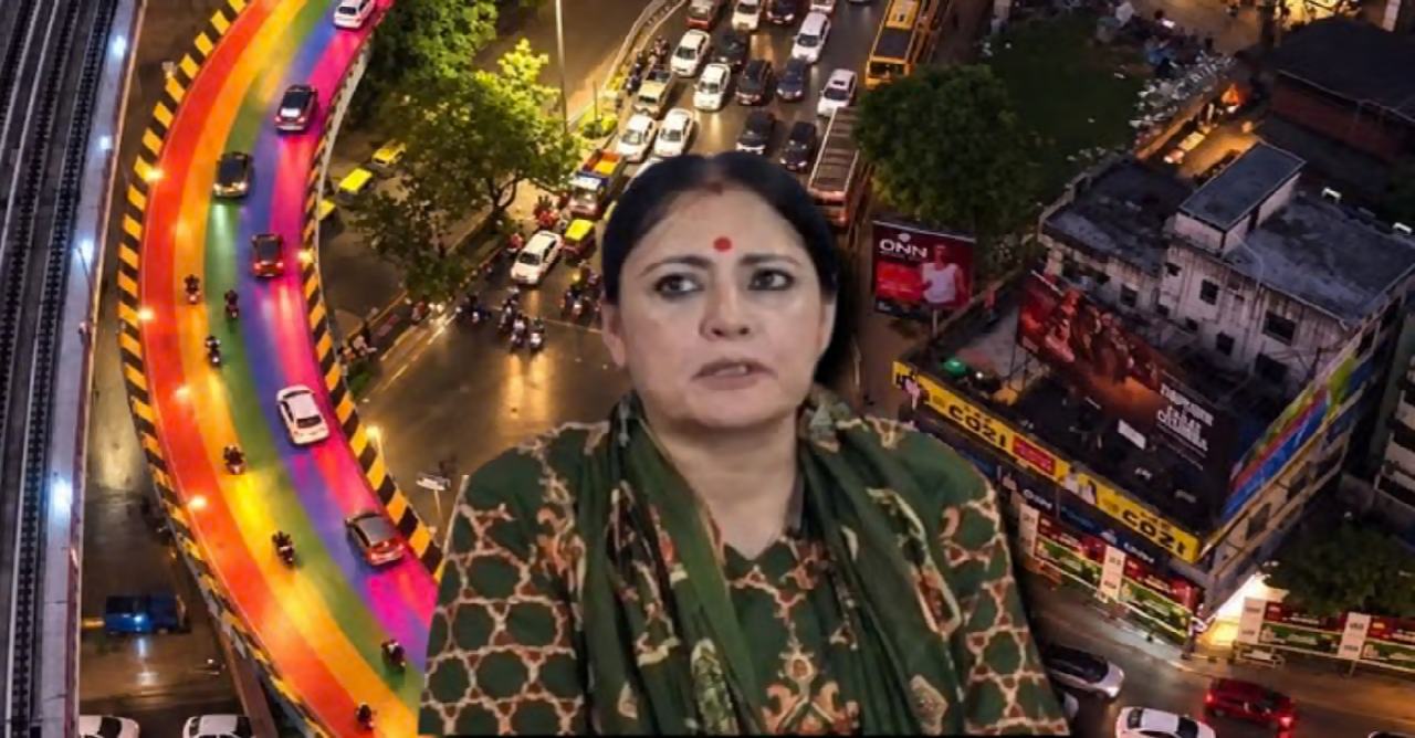 कोलकाता की सड़कों पर बिखरा सतरंगी जादू! जनता के पैसों के इस्तेमाल पर भड़कीं और बोलीं मंत्री अग्निमित्रा पाल